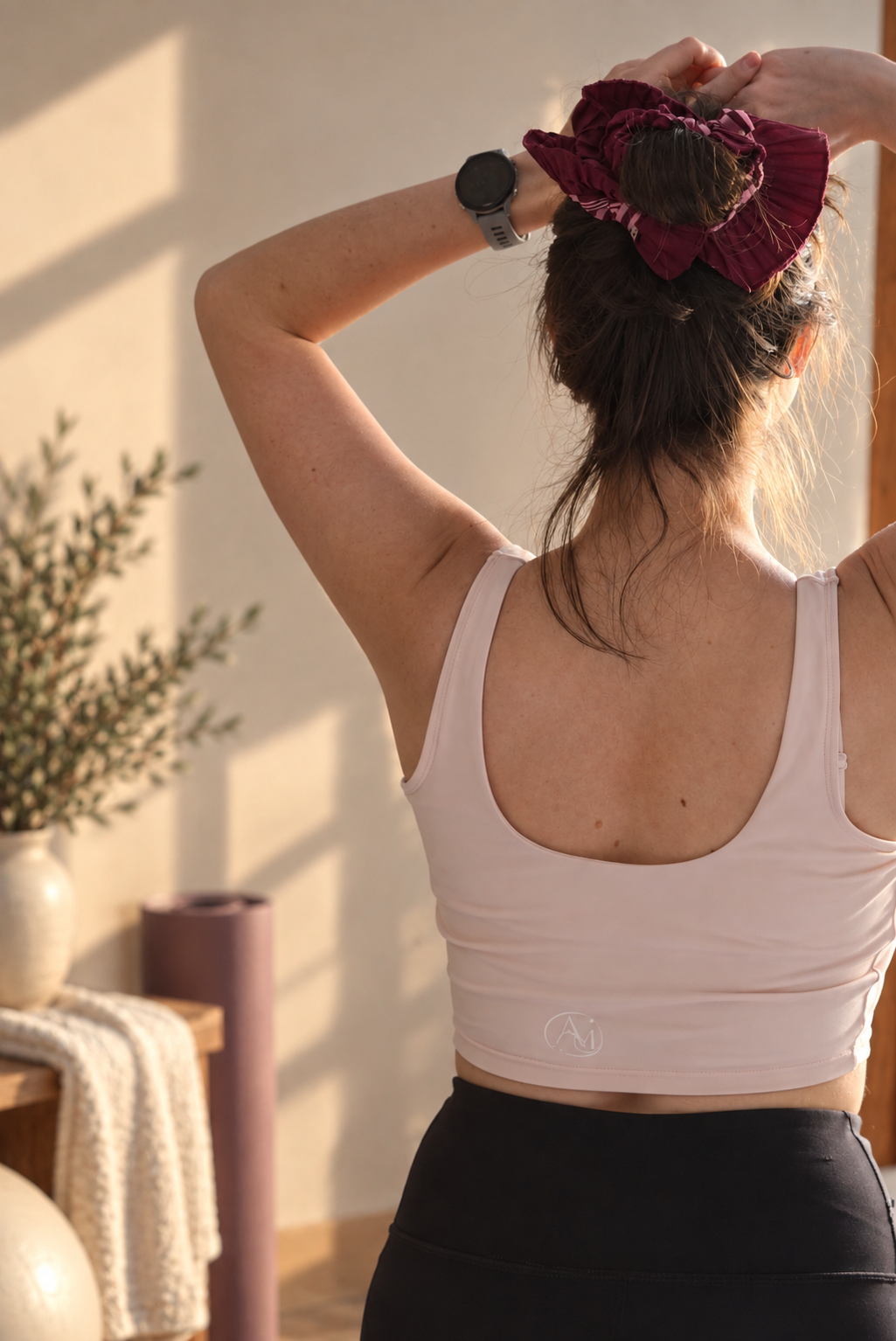Top de lactancia Aura Mom - Rosa